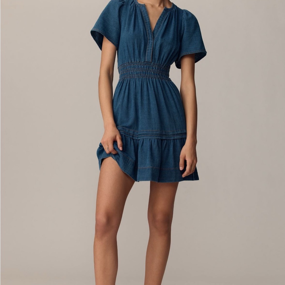 Anthropologie Somerset Dress - Mini, Denim